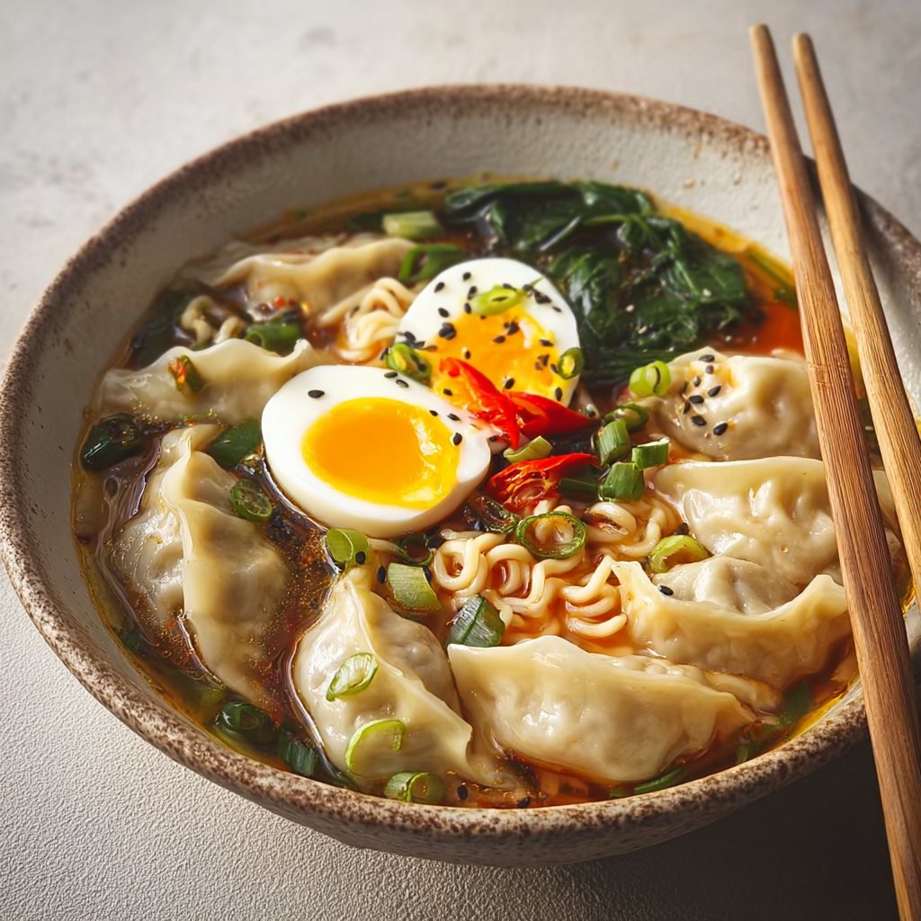 Dumpling Ramen Bowl