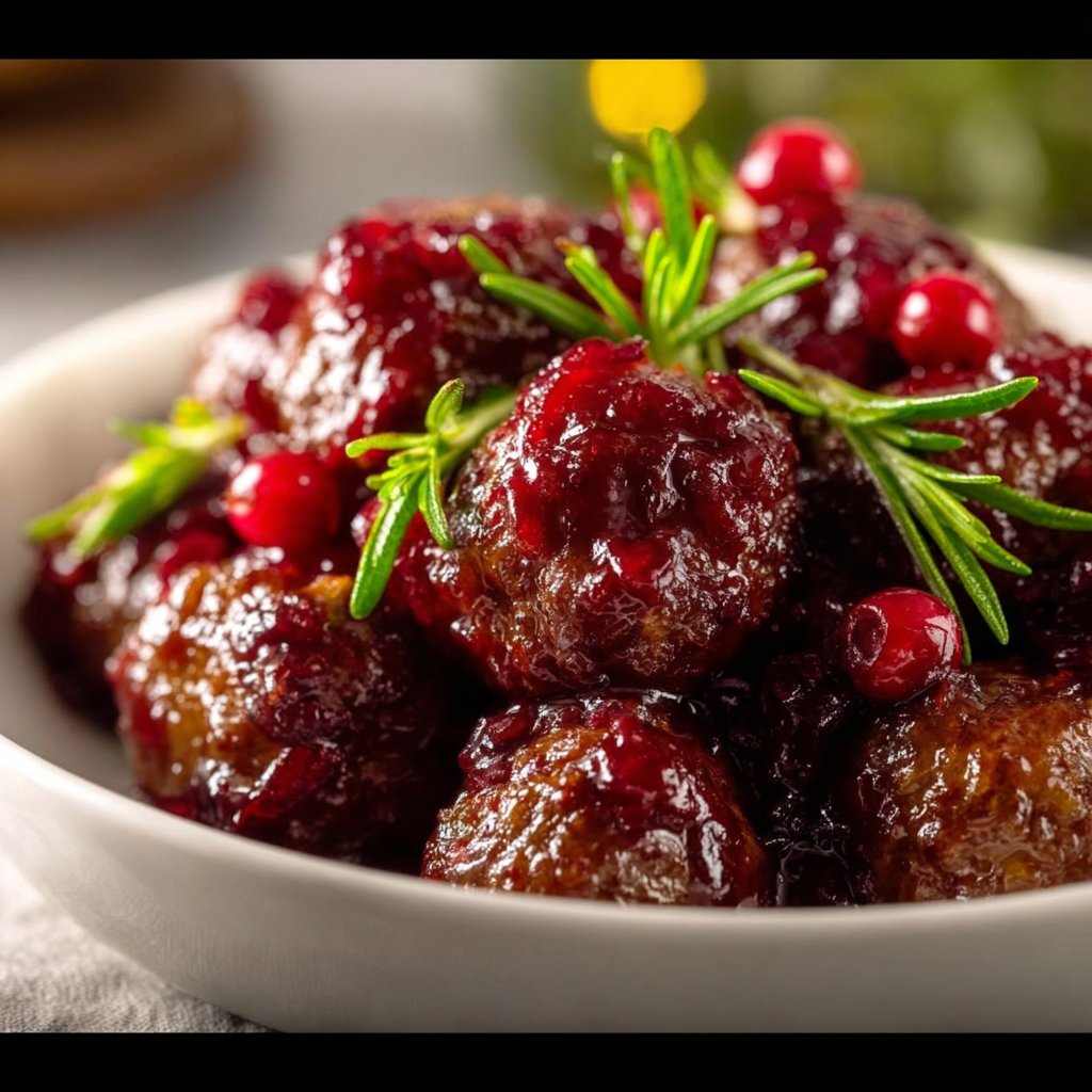 Christmas Cranberry Meatballs: A Holiday Classic with a Tangy Twist 1 Christmas Cranberry Meatballs: A Holiday Classic with a Tangy Twist