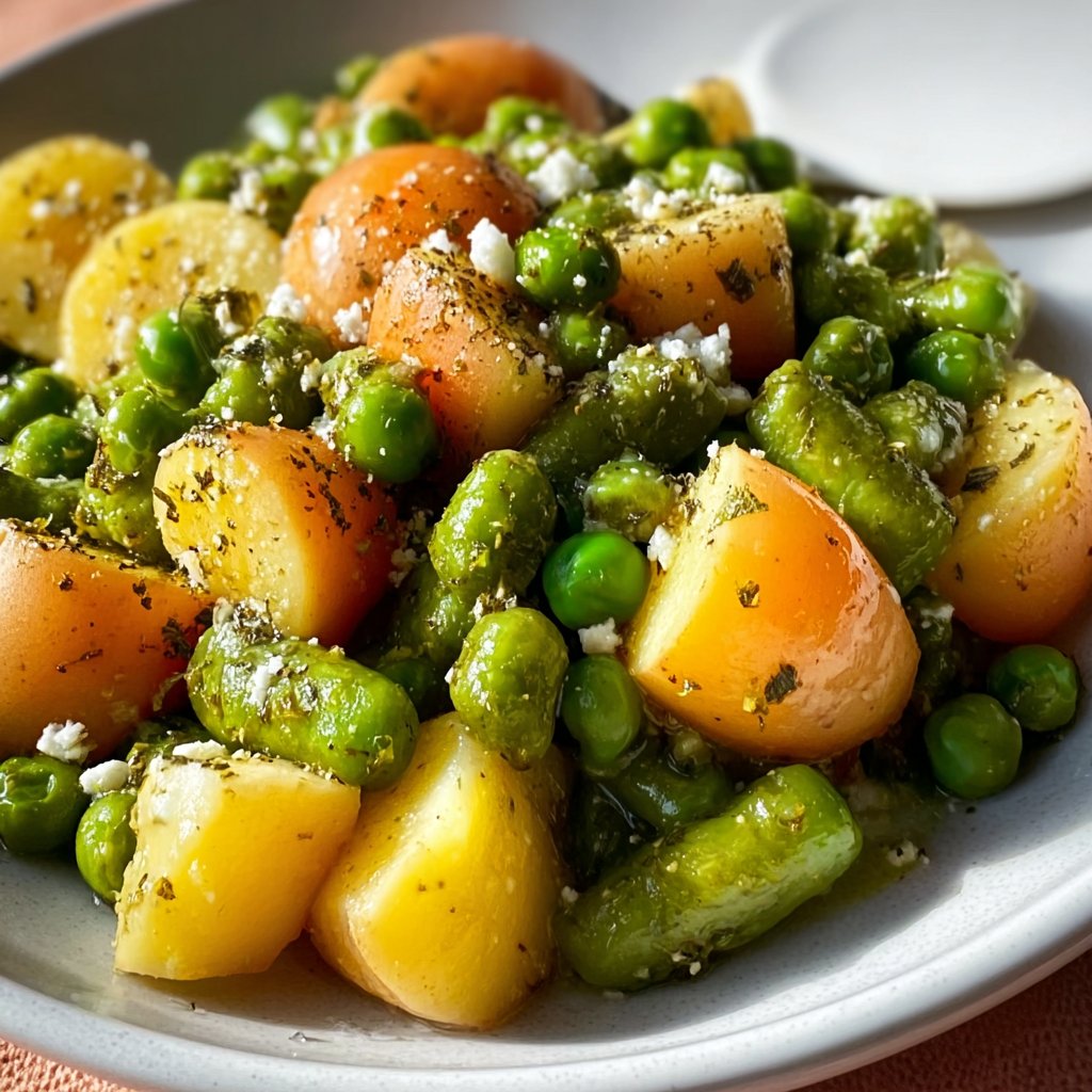 Delicious Greek Sweet Peas and Potatoes (Arakas) for Dinner