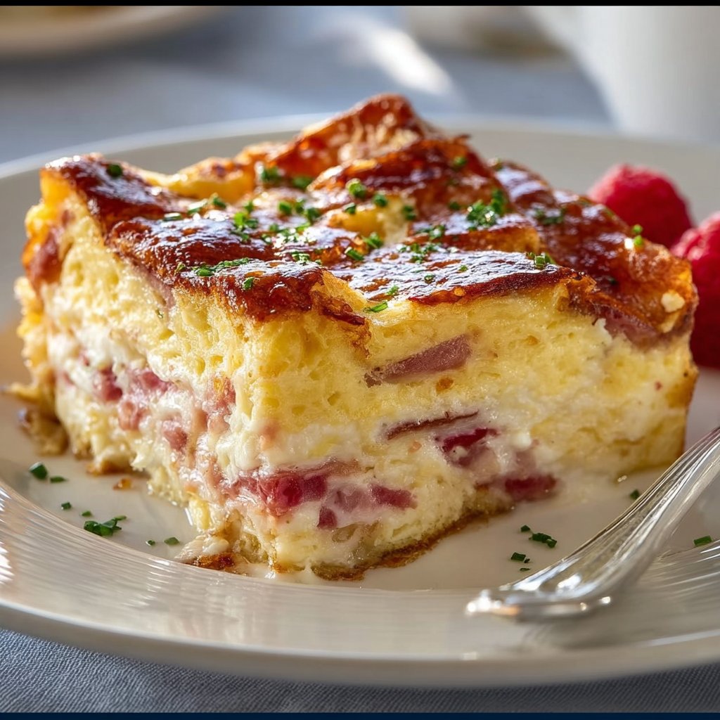 Easy Monte Cristo Breakfast Casserole