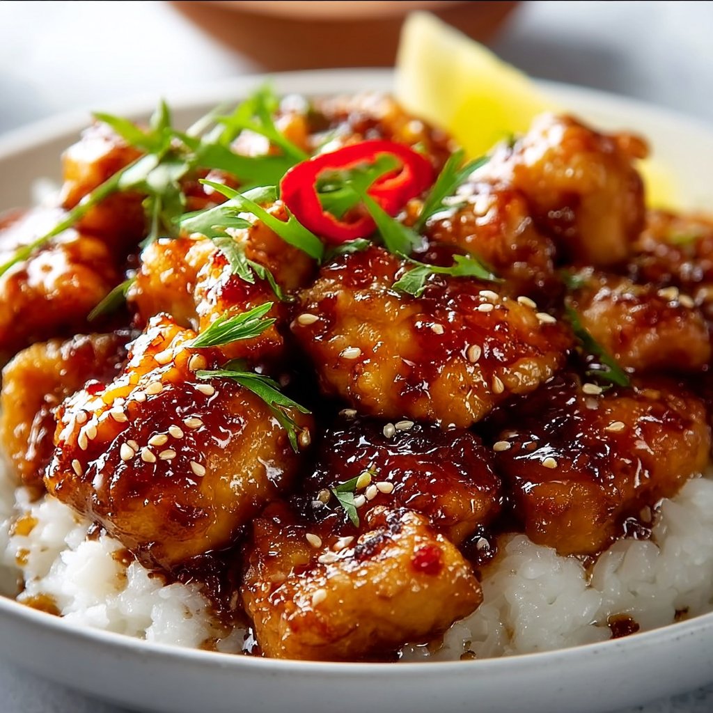 Honey Garlic Chicken Recipe