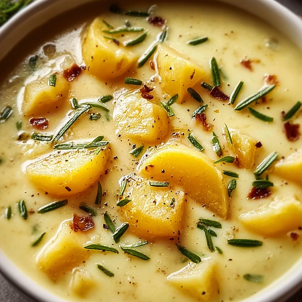 Hearty Cheddar Garlic Herb Potato Soup 1 Hearty Cheddar Garlic Herb Potato Soup