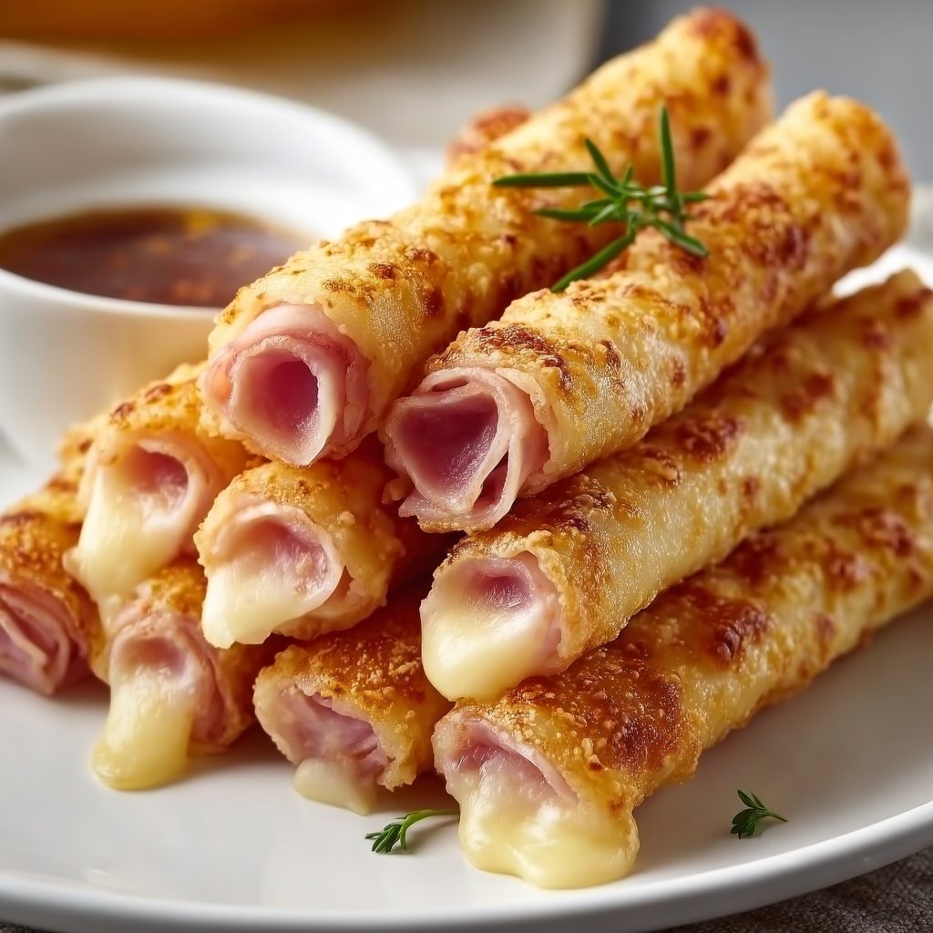 Ham and Cheese Sticks
