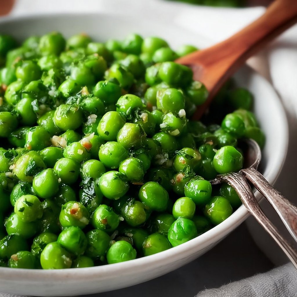 Sauteed Green Peas