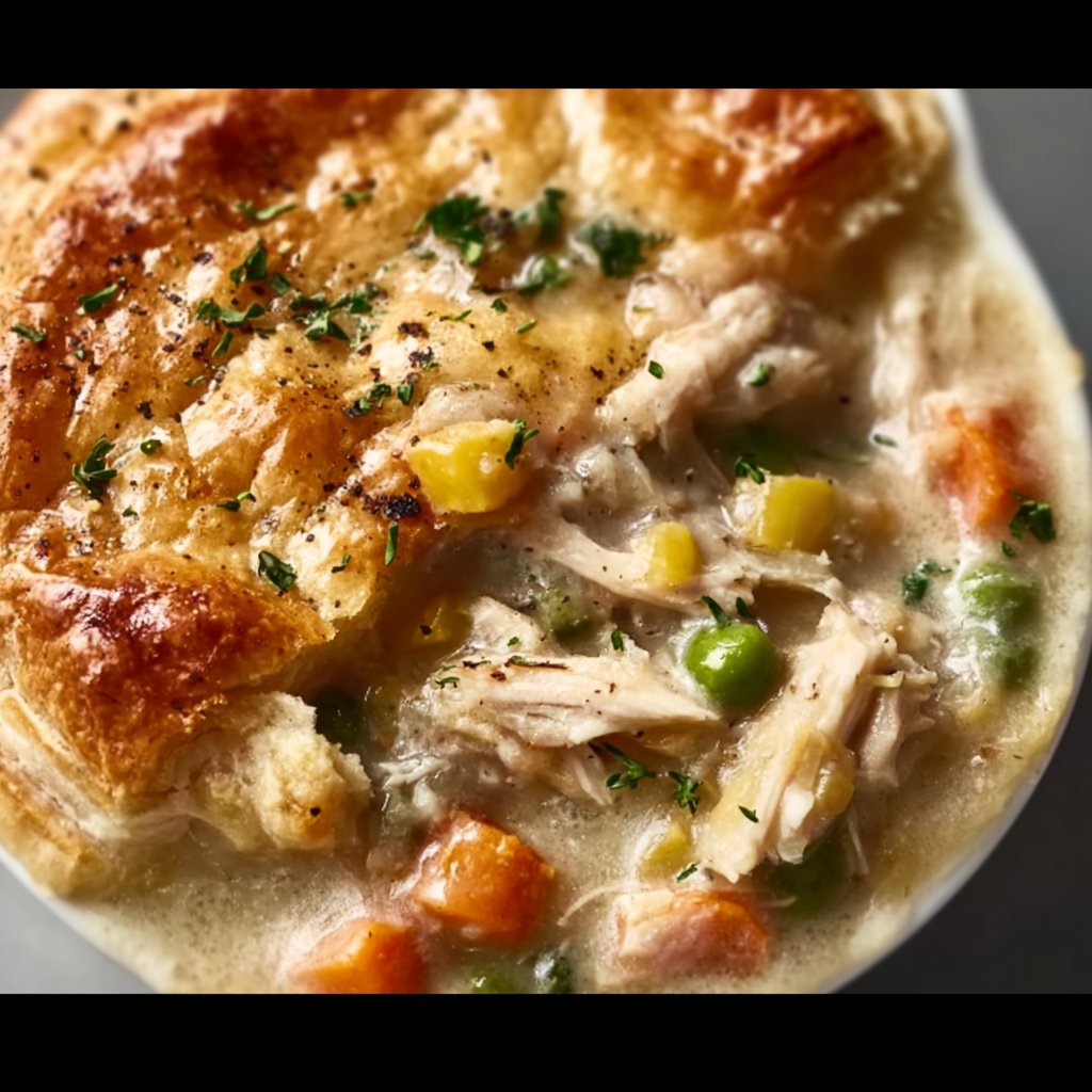 Slow Cooker Chicken Pot Pie