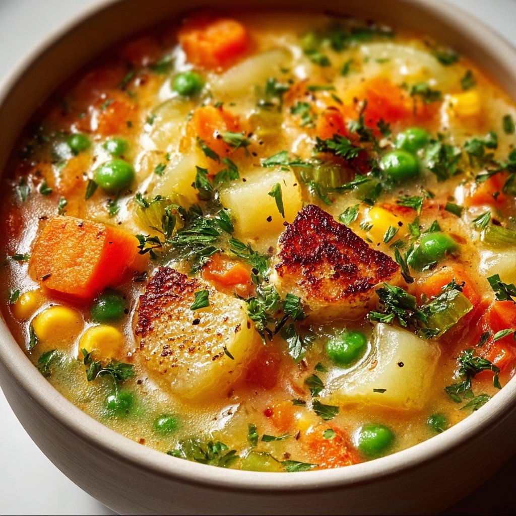 Vegan Vegetable Chowder: A Hearty & Delicious Recipe