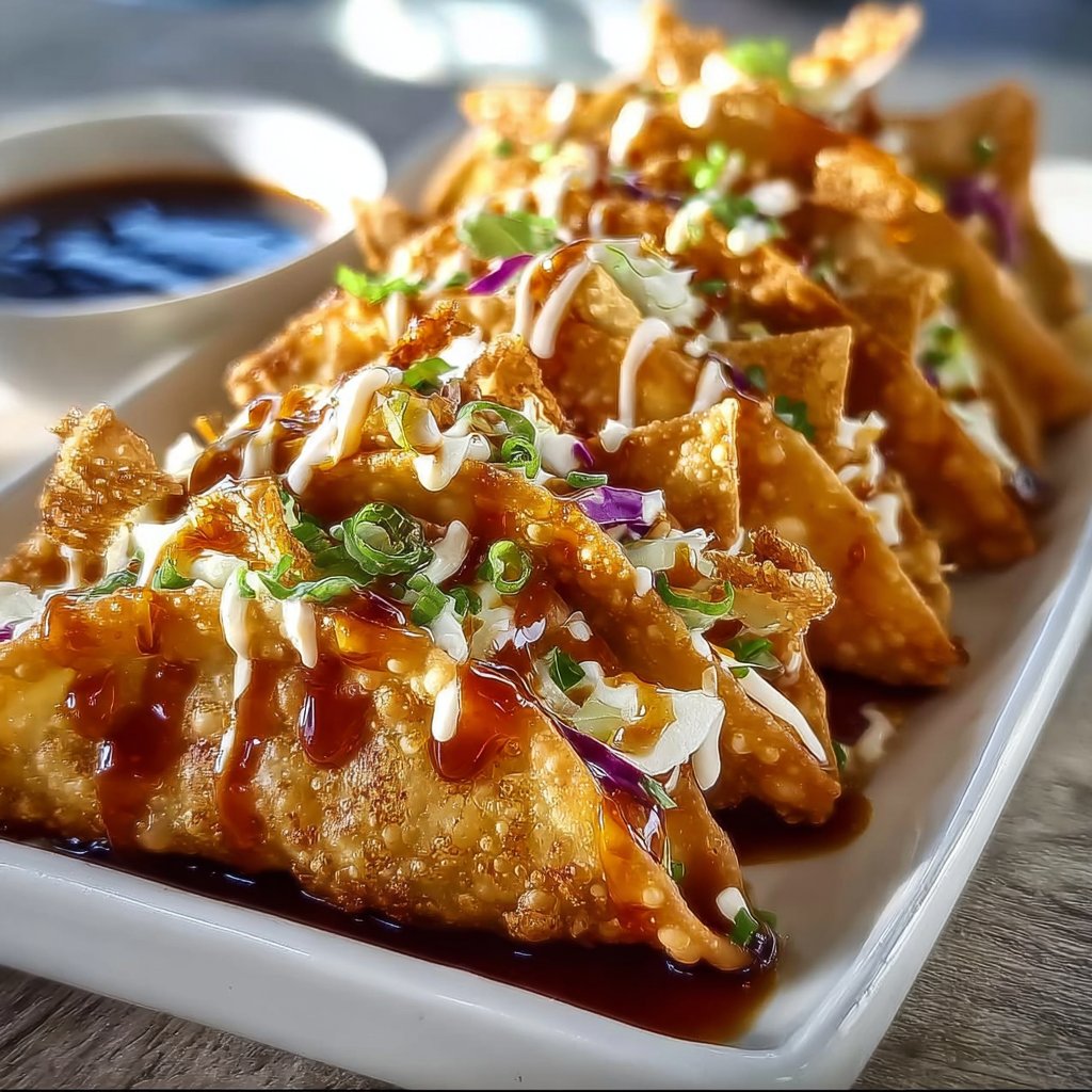 Applebee’s Chicken Wonton Tacos