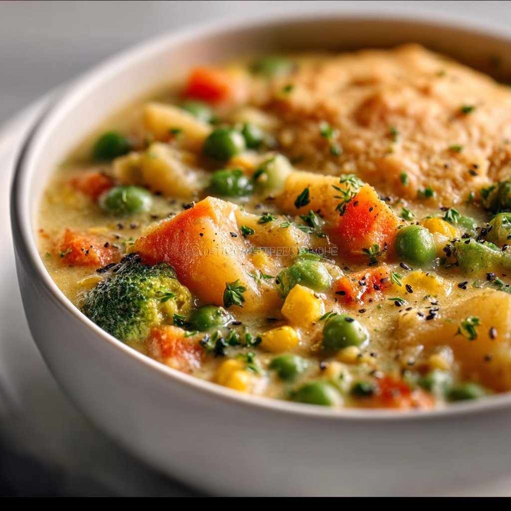 Veggie Pot Pie Soup: Comfort in a Bowl Without the Crust