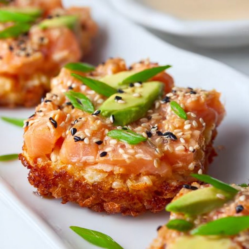 Crispy Rice Salmon