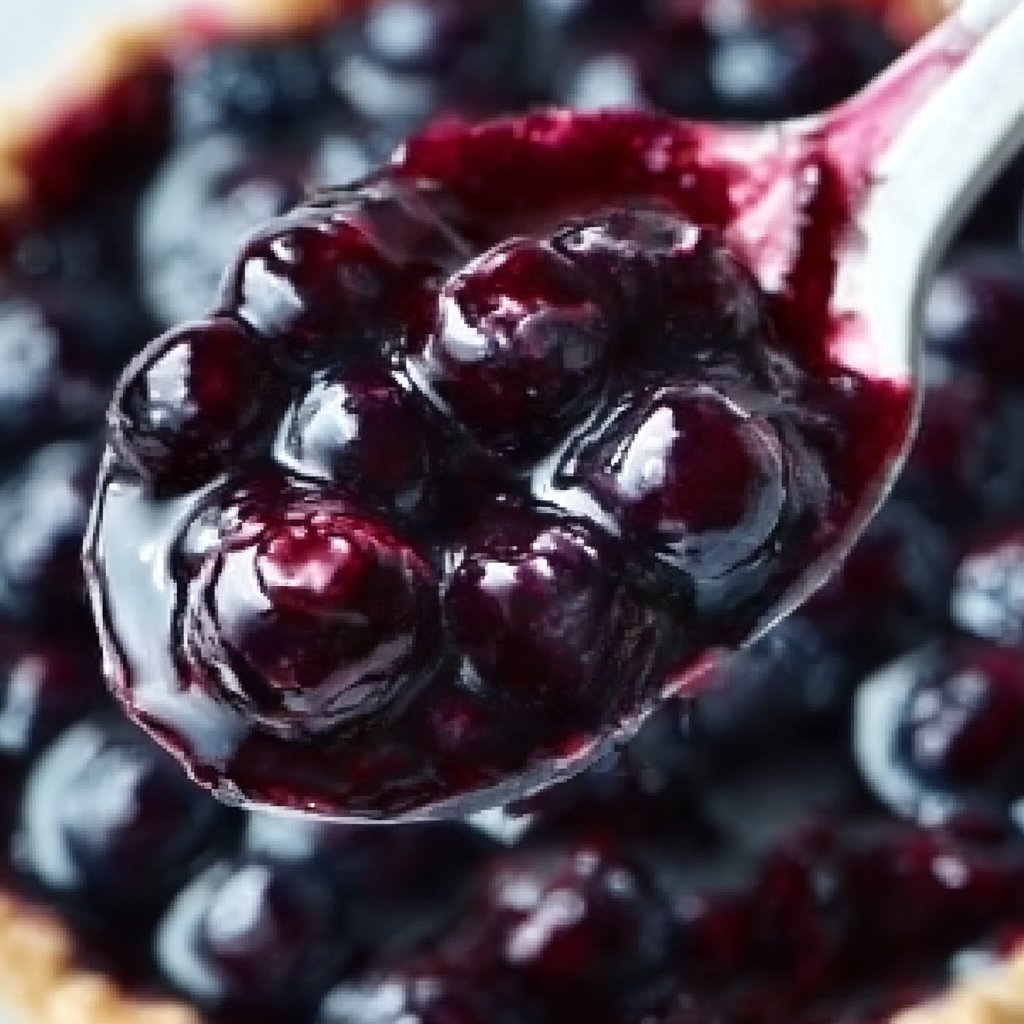 Quick and Easy Blueberry Pie Filling