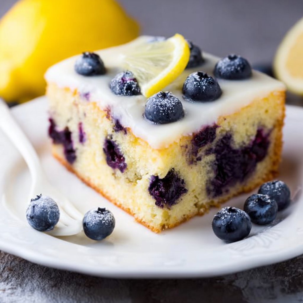 Lemon Blueberry Cake