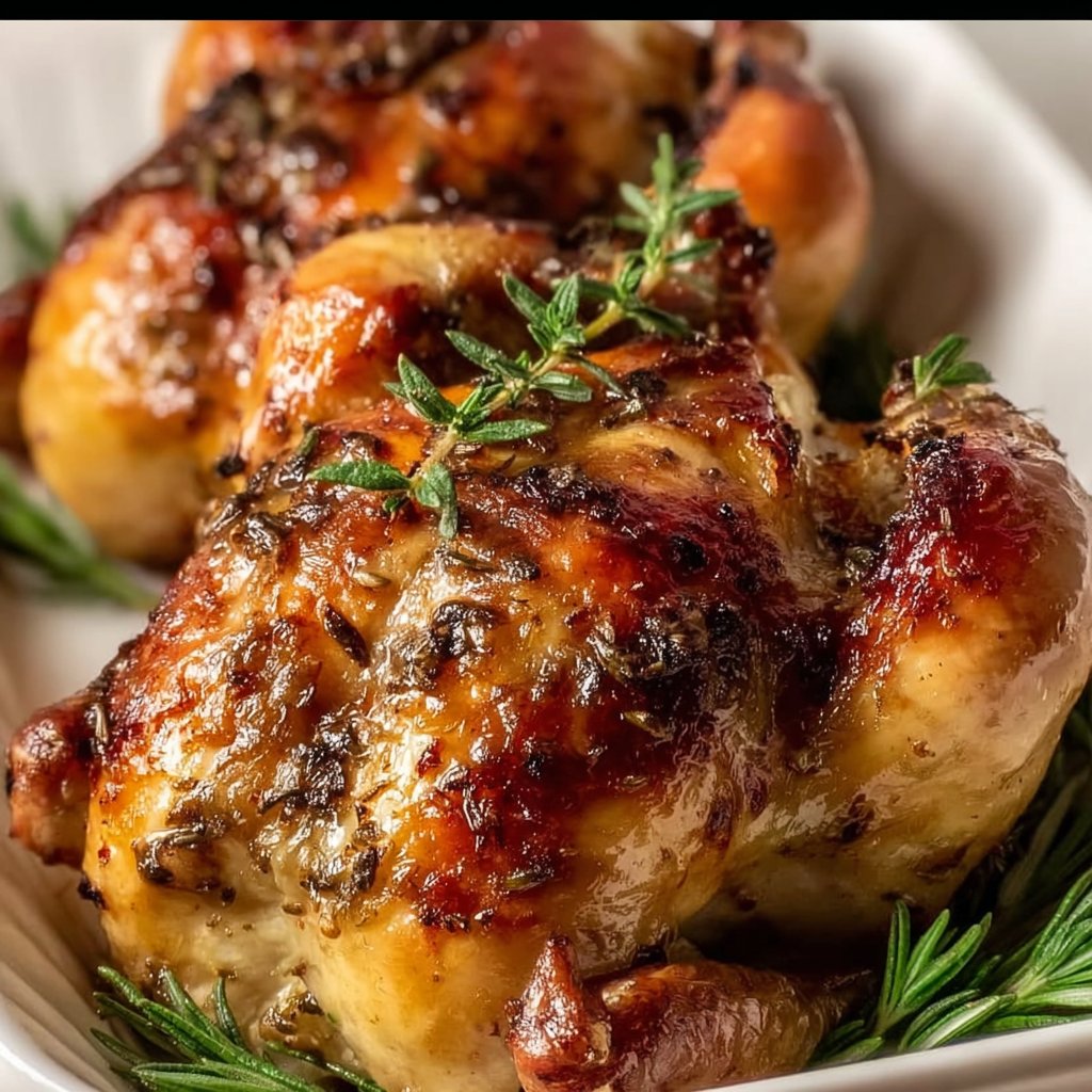 Stuffed Cornish Game Hens