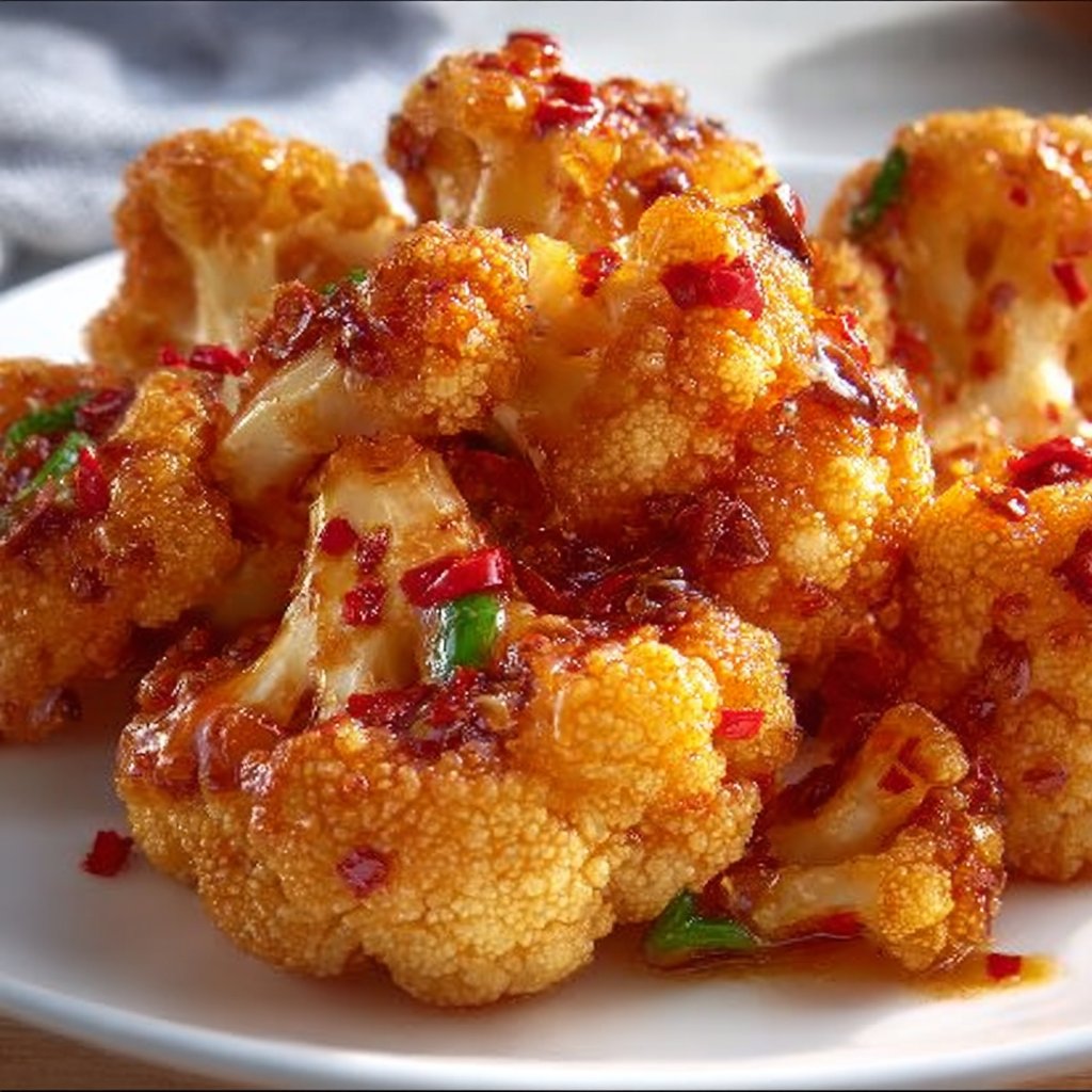Sweet and Spicy Baked Cauliflower: 5 Easy Steps to Delight