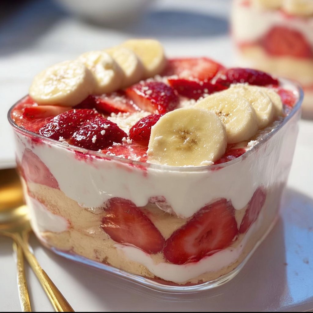 Strawberry Banana Pudding Dream