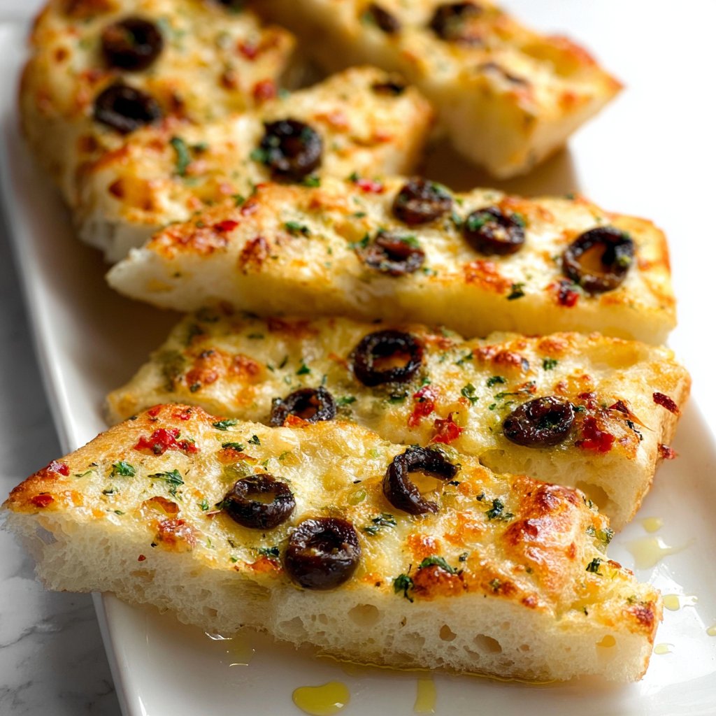 Olive Cheese Bread 1 Olive Cheese Bread
