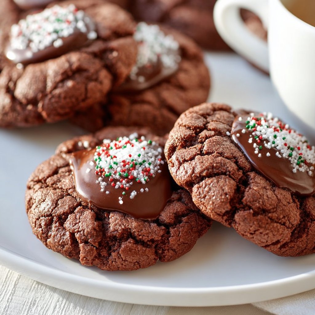 Hot Cocoa Cookies