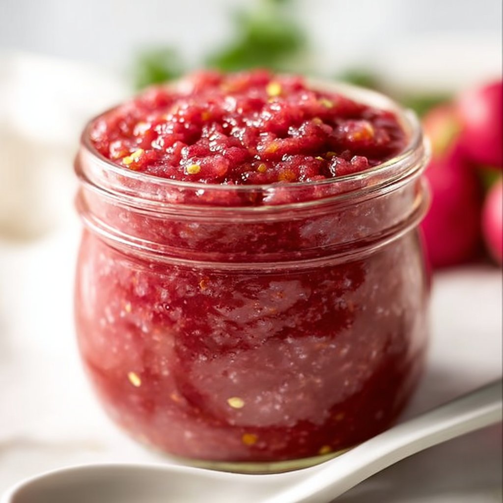 Flavorful Radish Relish 1 Flavorful Radish Relish