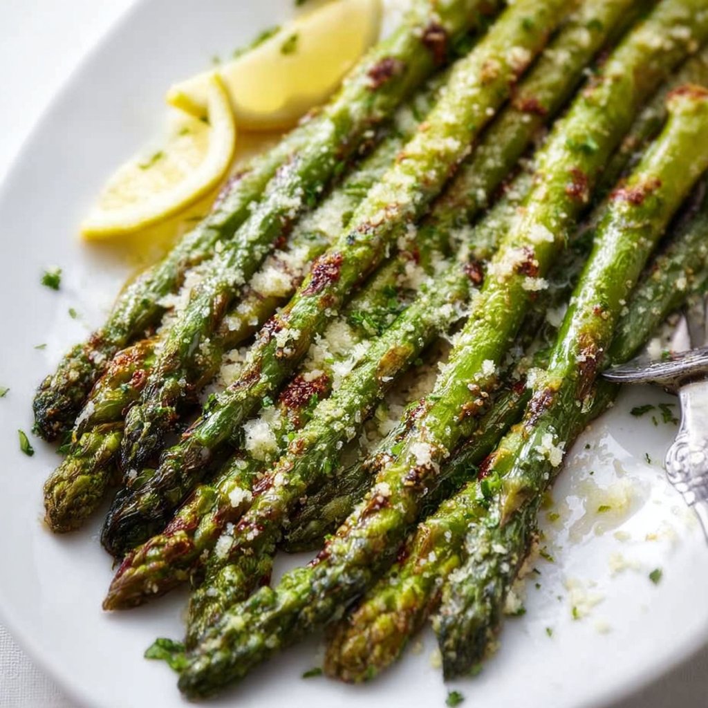 Roasted Parmesan Asparagus