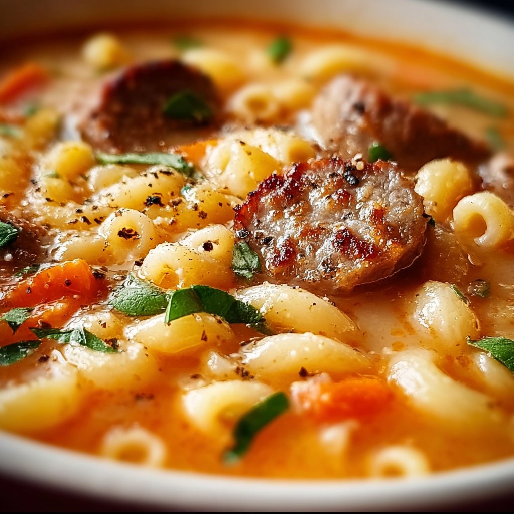 Italian Sausage and Ditalini Soup