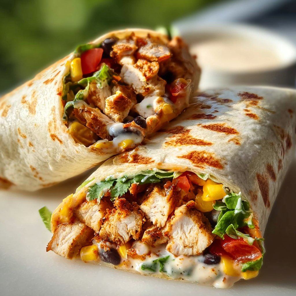 Southwest Chicken Wrap