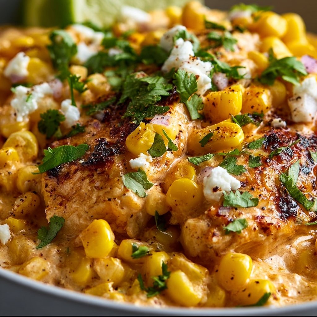Slow Cooker Street Corn Chicken 1 Slow Cooker Street Corn Chicken