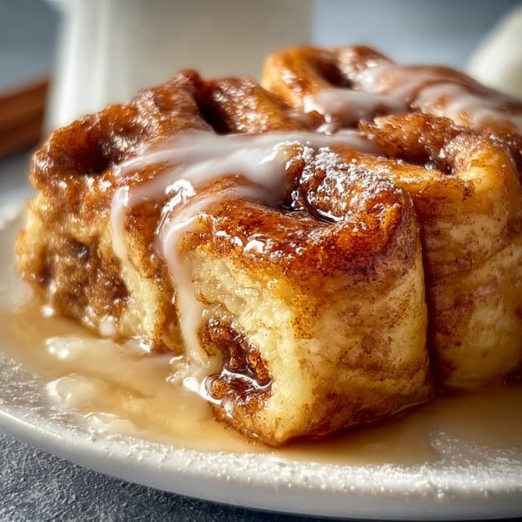 Cinnamon Roll French Toast Casserole