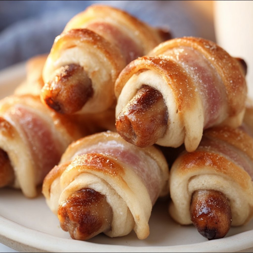 Breakfast Pigs in a Blanket