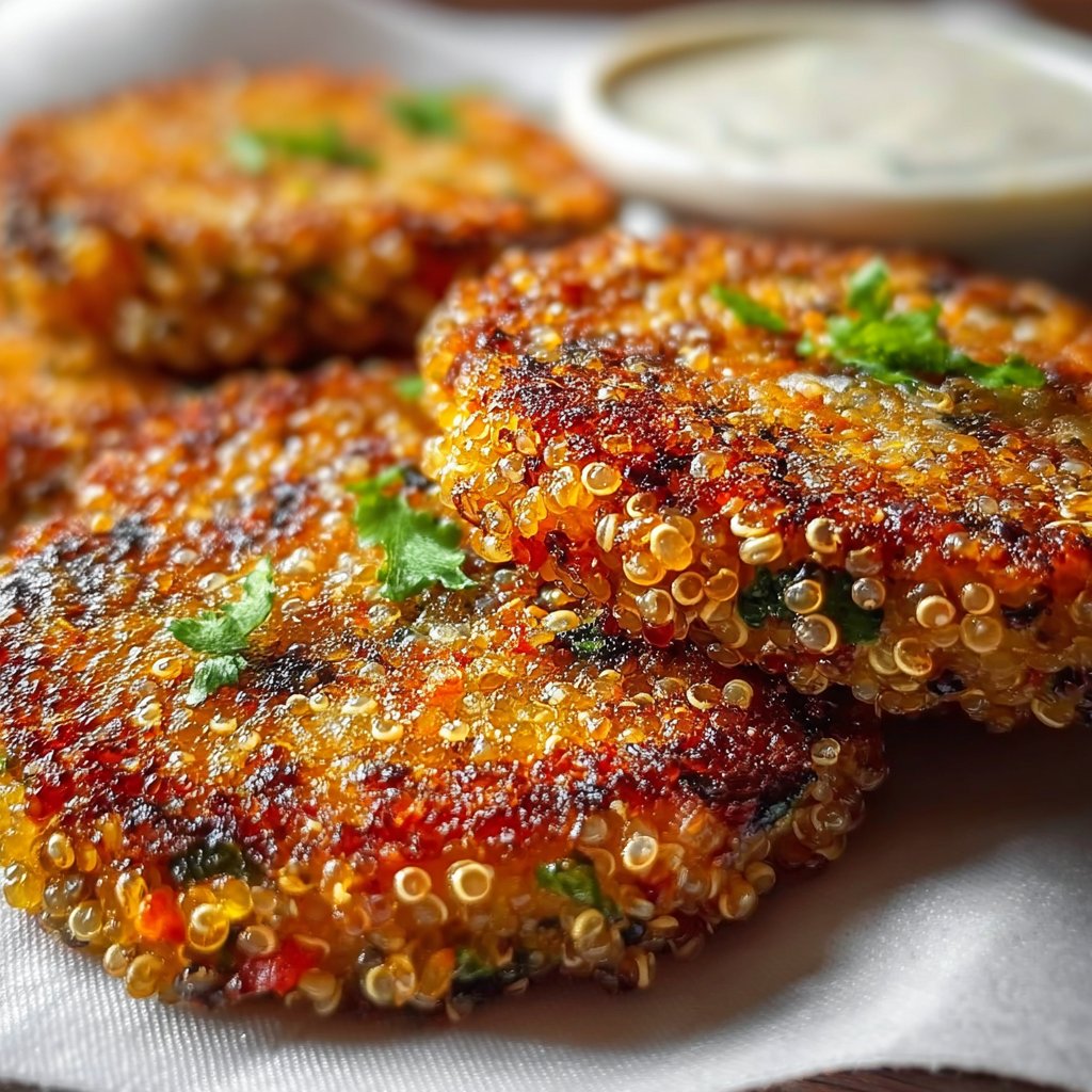 Delicious Crunchy Quinoa Veggie Patties for Ultimate Comfort