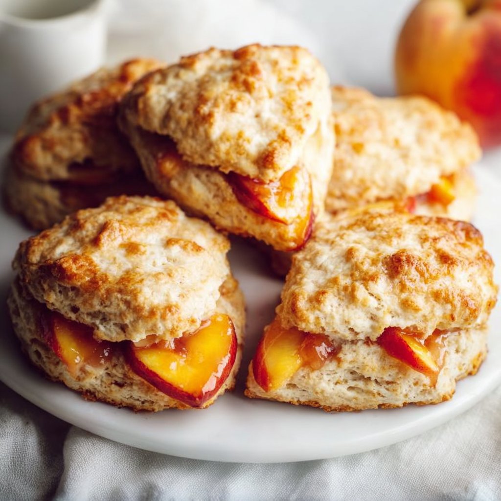 Peach Scones