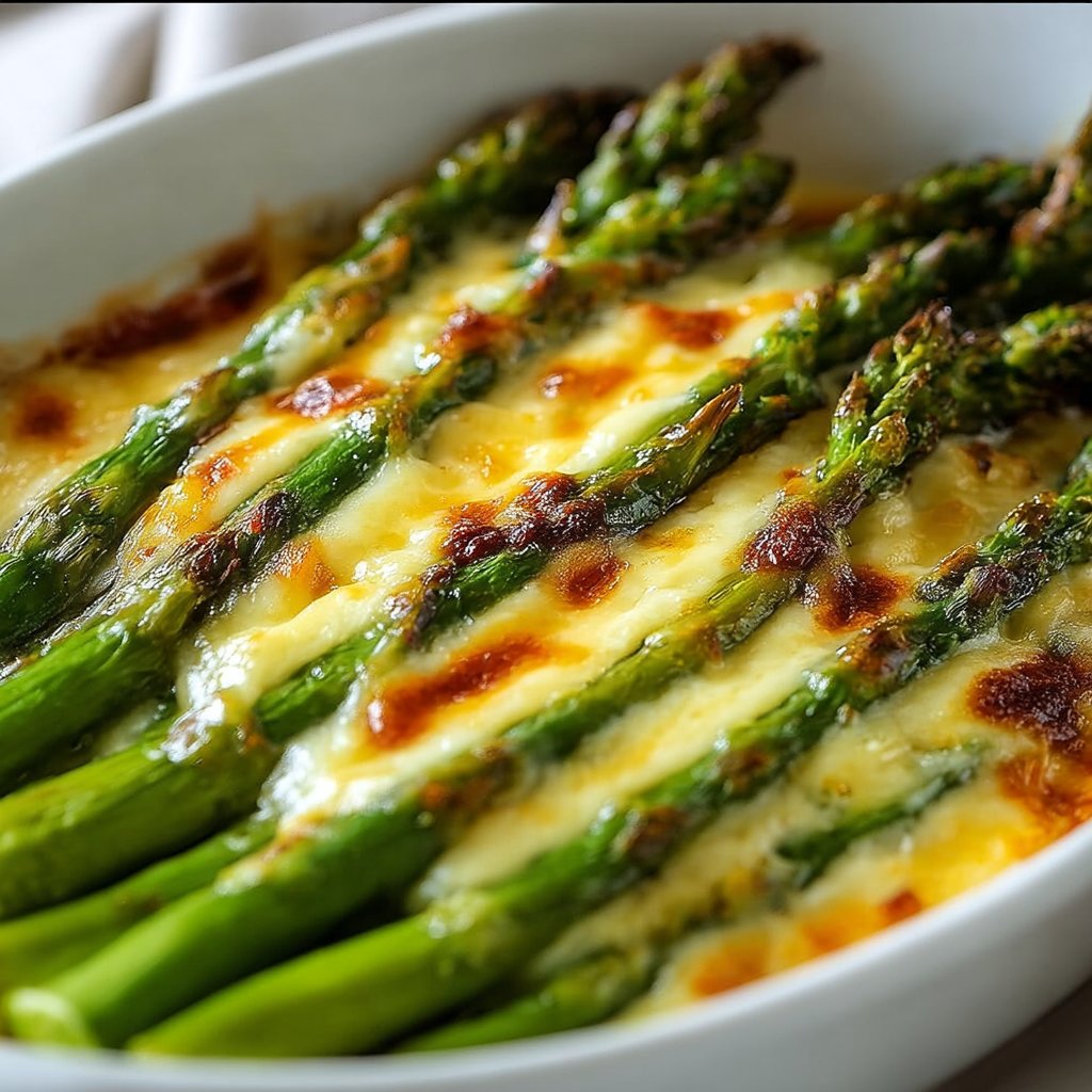 Easy Cheesy Baked Asparagus for Irresistible Family Meals