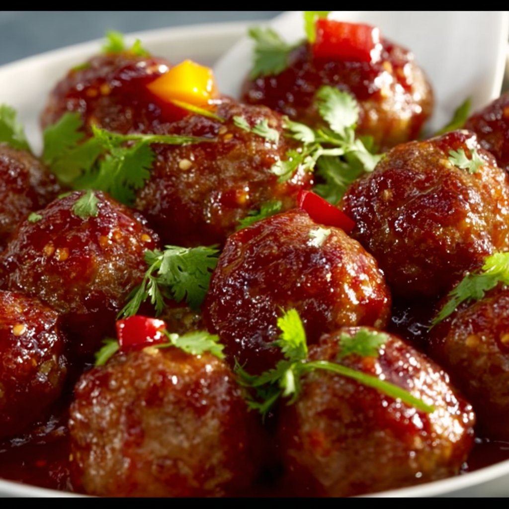 Sweet Chili Meatballs