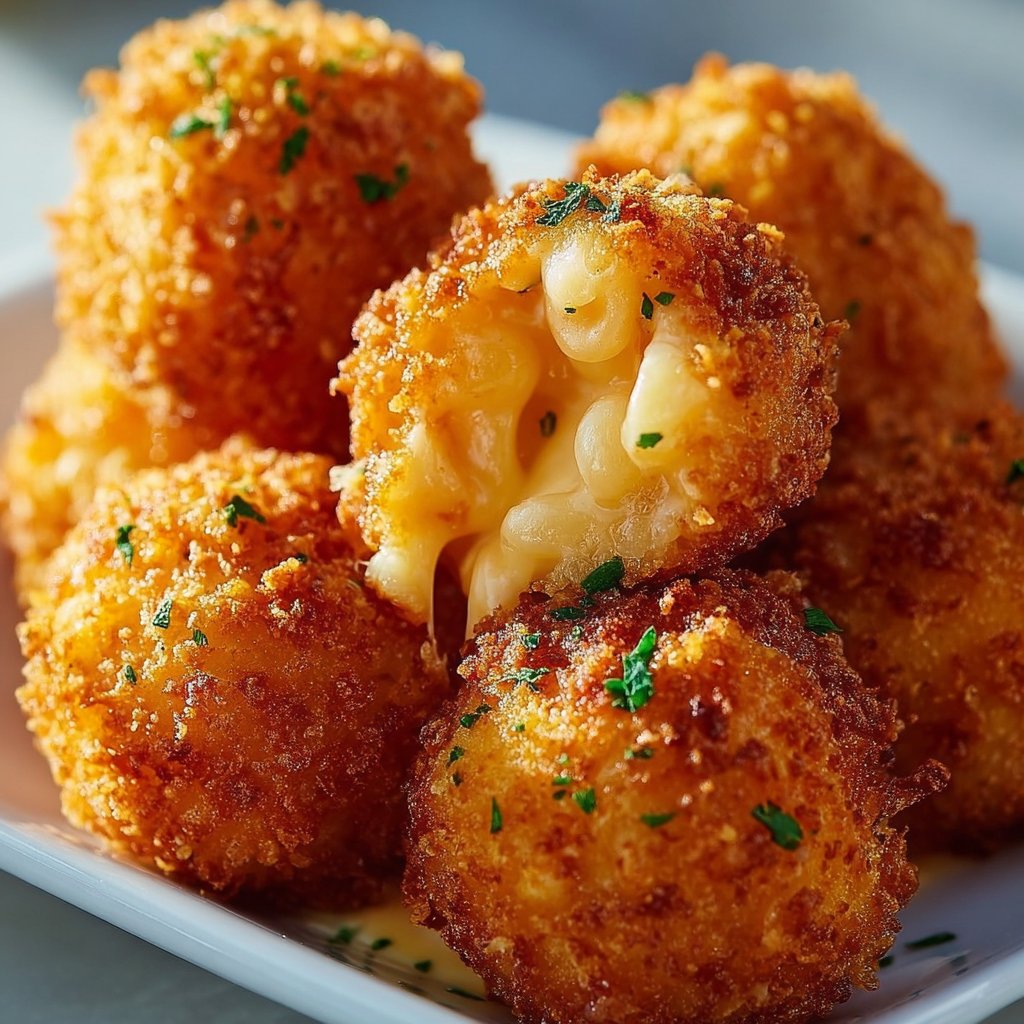 Cheesecake Factory Air Fryer Fried Macaroni and Cheese Balls