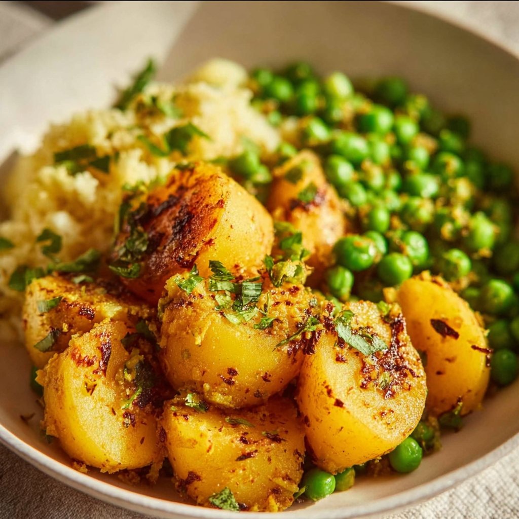 Best Potatoes and peas recipe 1 Pin by Caroline on Rice and Potato sides | Indian food recipes, Potatoes and peas recipe, Pea recipes