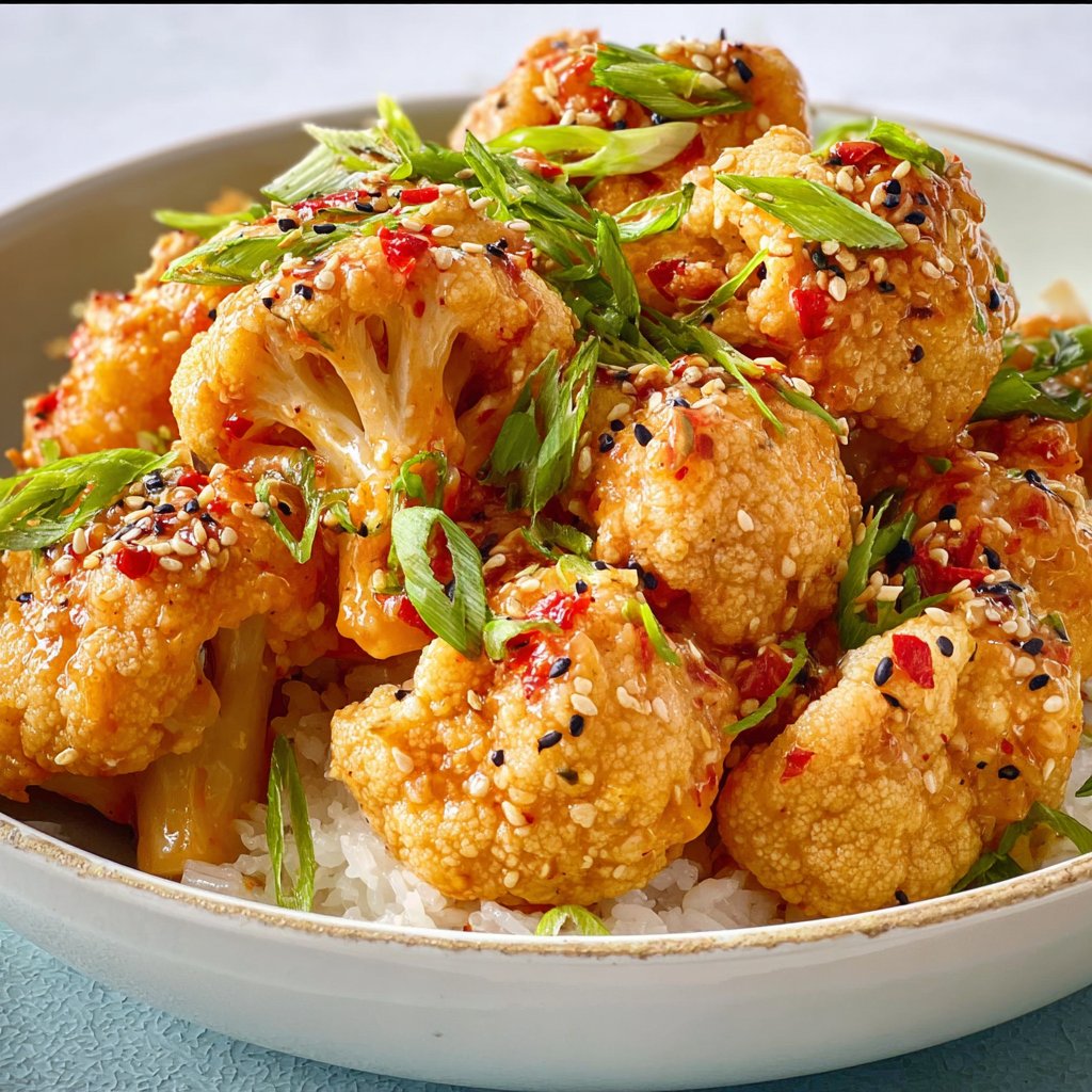 Vegan Bang Bang Cauliflower
