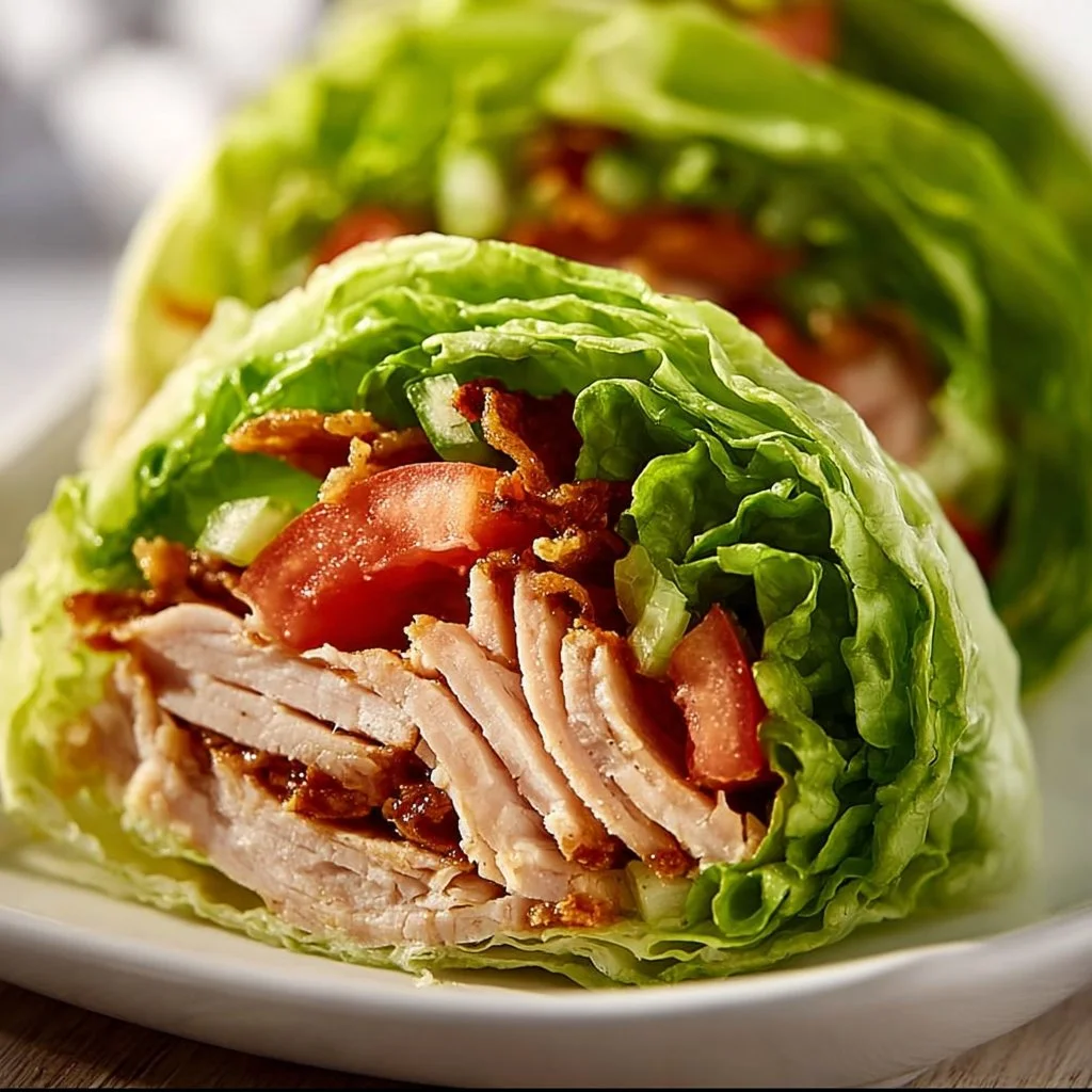 10-Minute Lettuce Wrap Sandwich