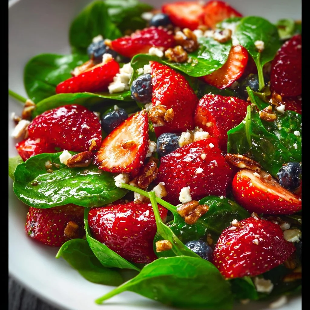 30-Minute Strawberry Spinach Salad