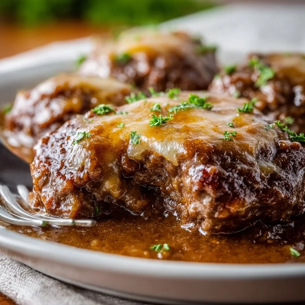 Amish Hamburger Steak Bake That Comforts Every Bite
