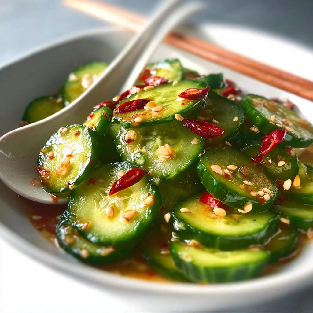 Easy Asian Cucumber Salad
