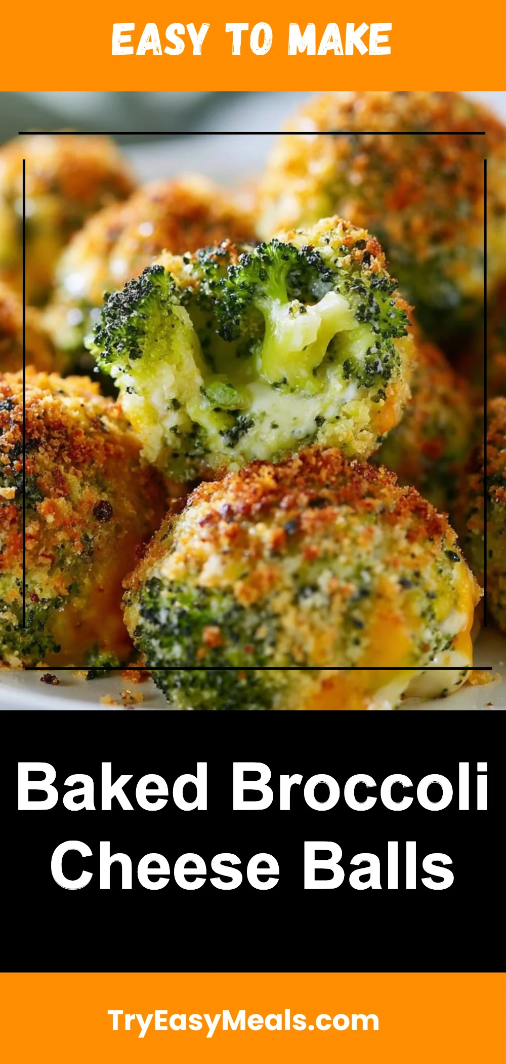 Baked Broccoli Cheese Balls