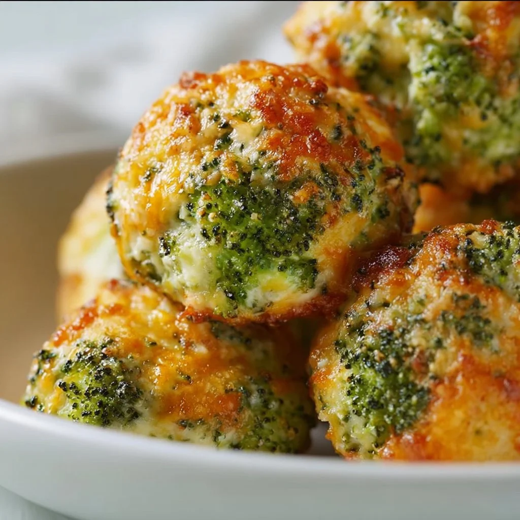 Baked Broccoli Cheese Balls
