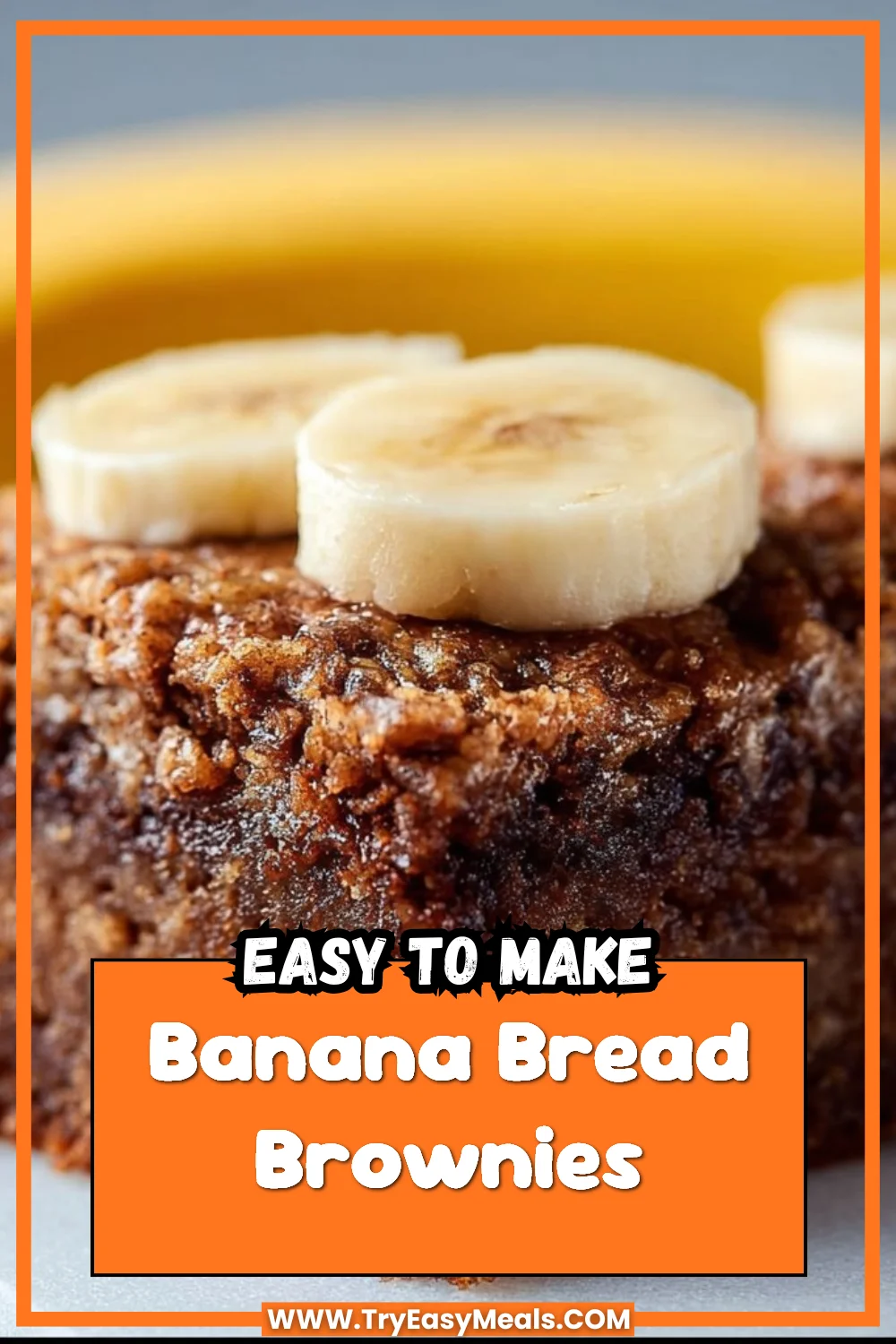 Banana Bread Brownies