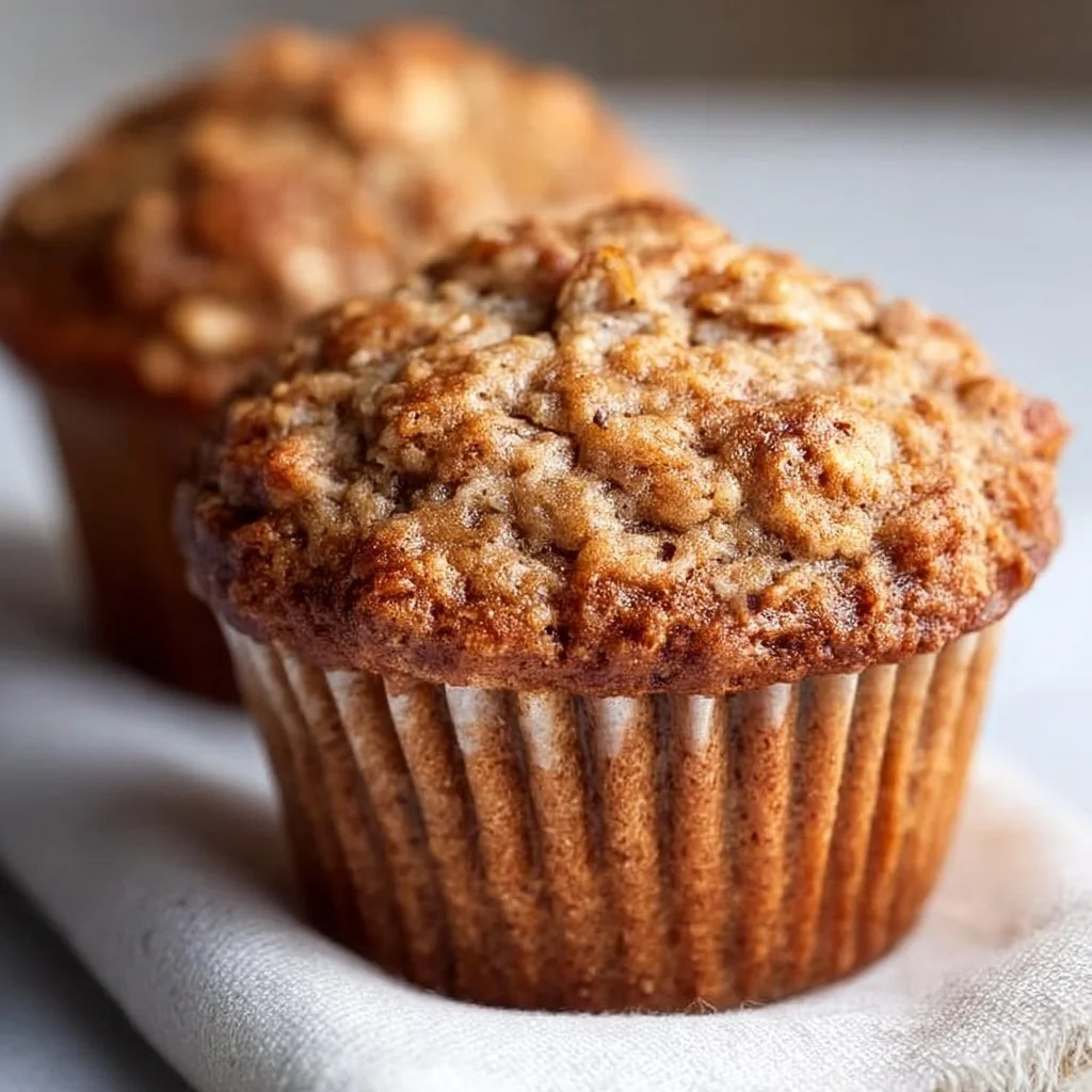 Banana Oatmeal Muffins