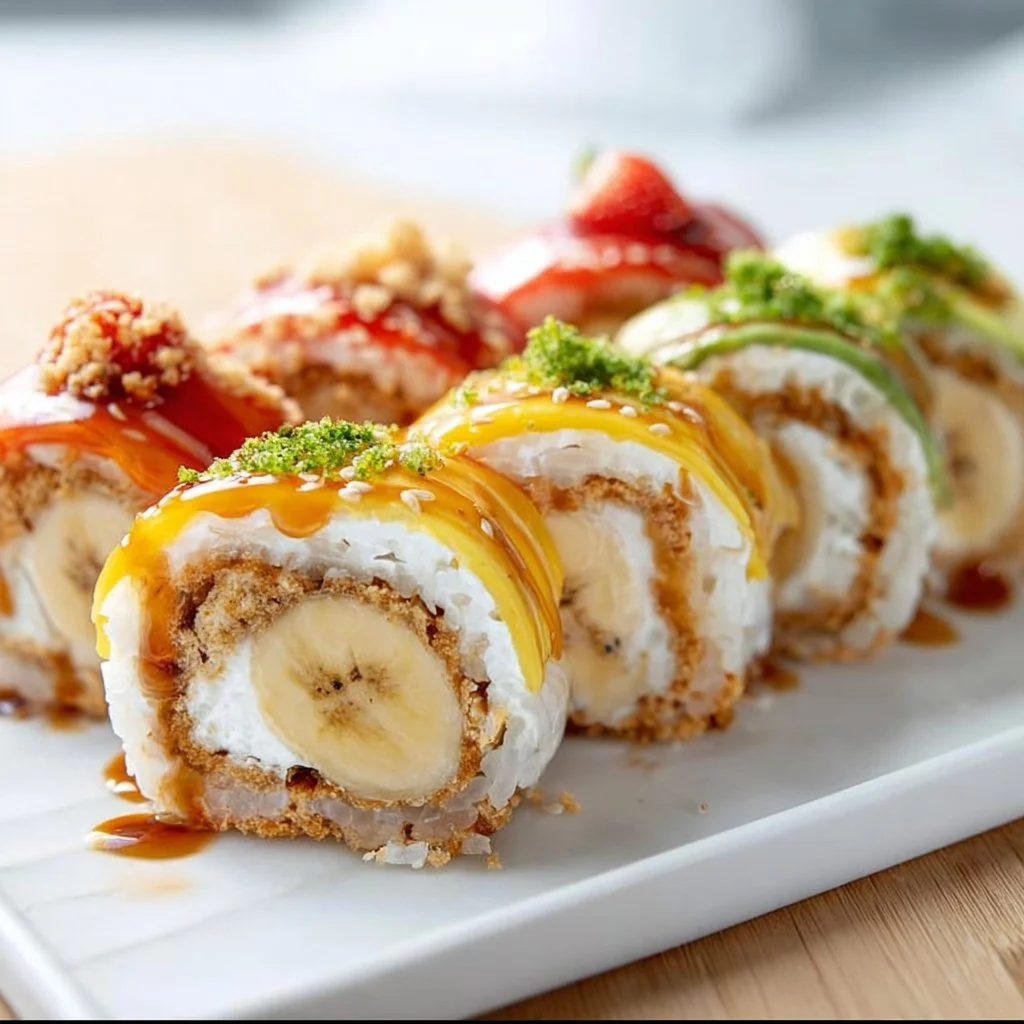 Banana Sushi Rolls