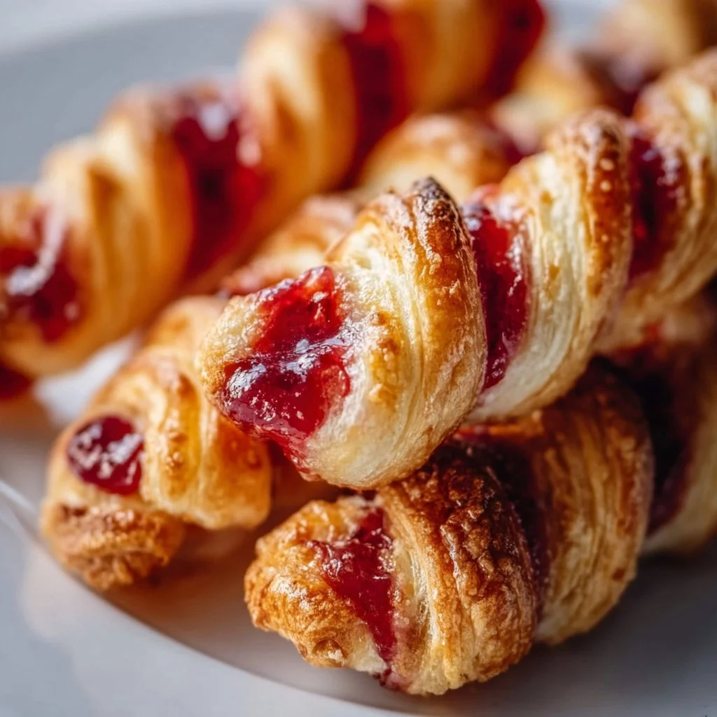Berry Puff Twists