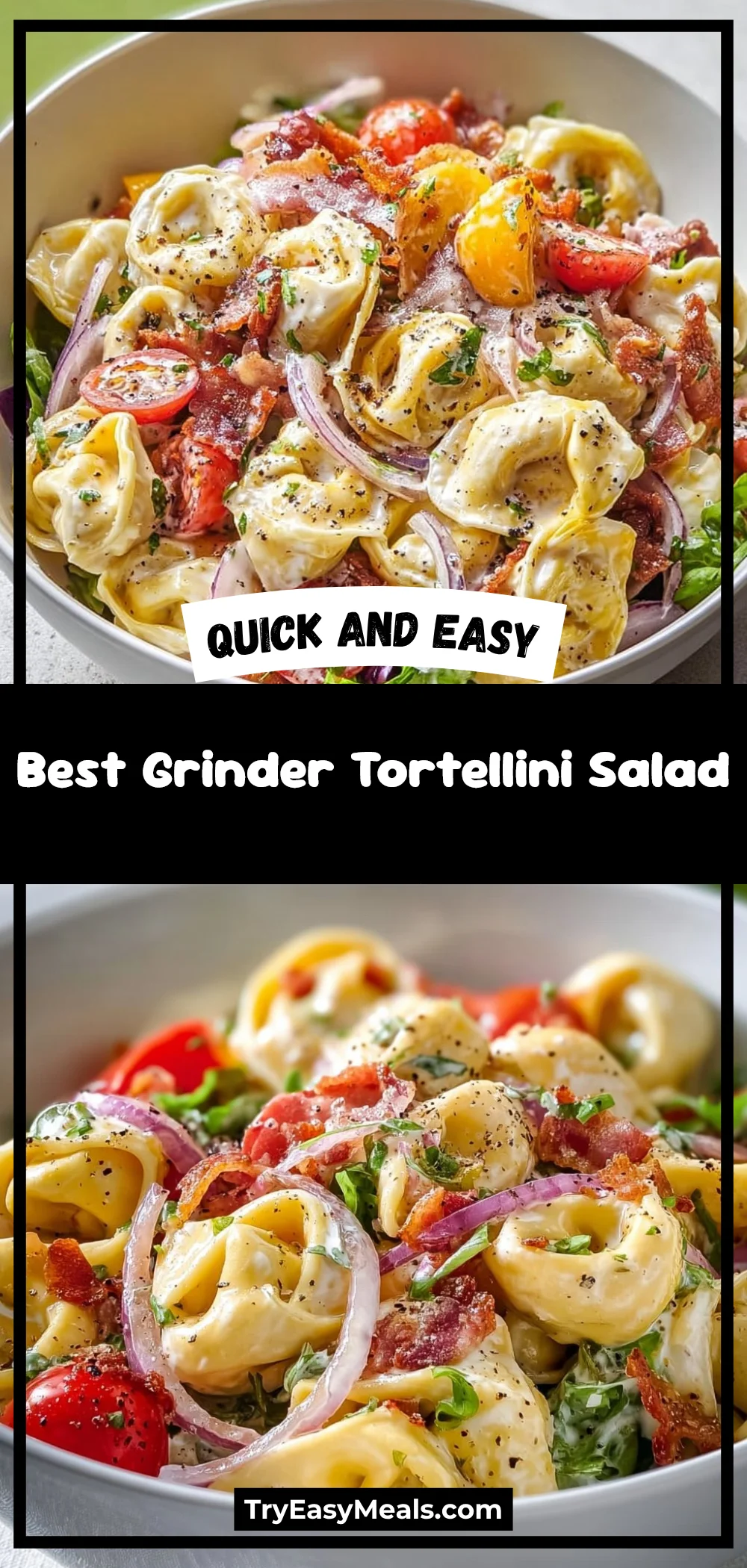Best Grinder Tortellini Salad