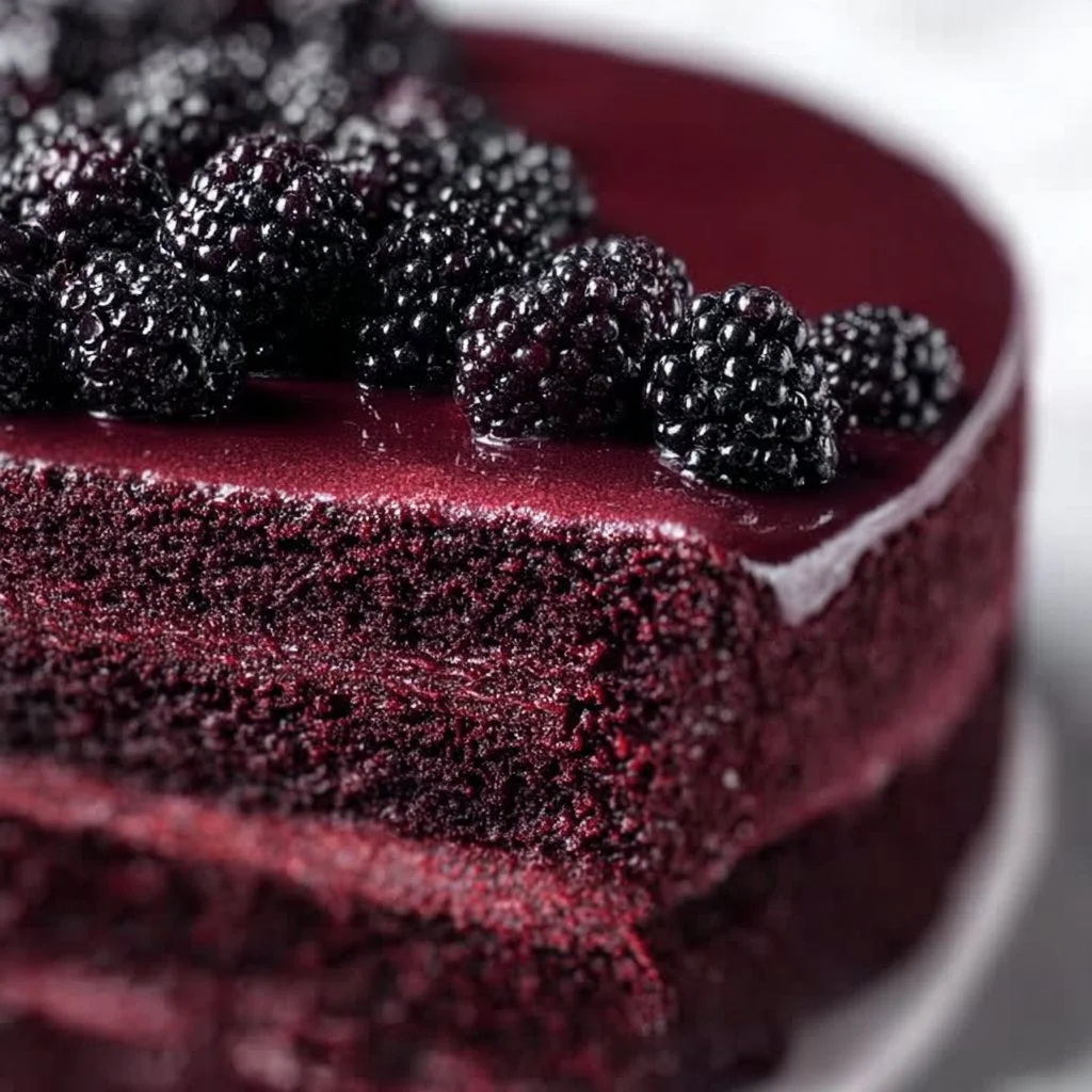 Blackberry Velvet Gothic Cake: A Dark, Lush Dessert Dream