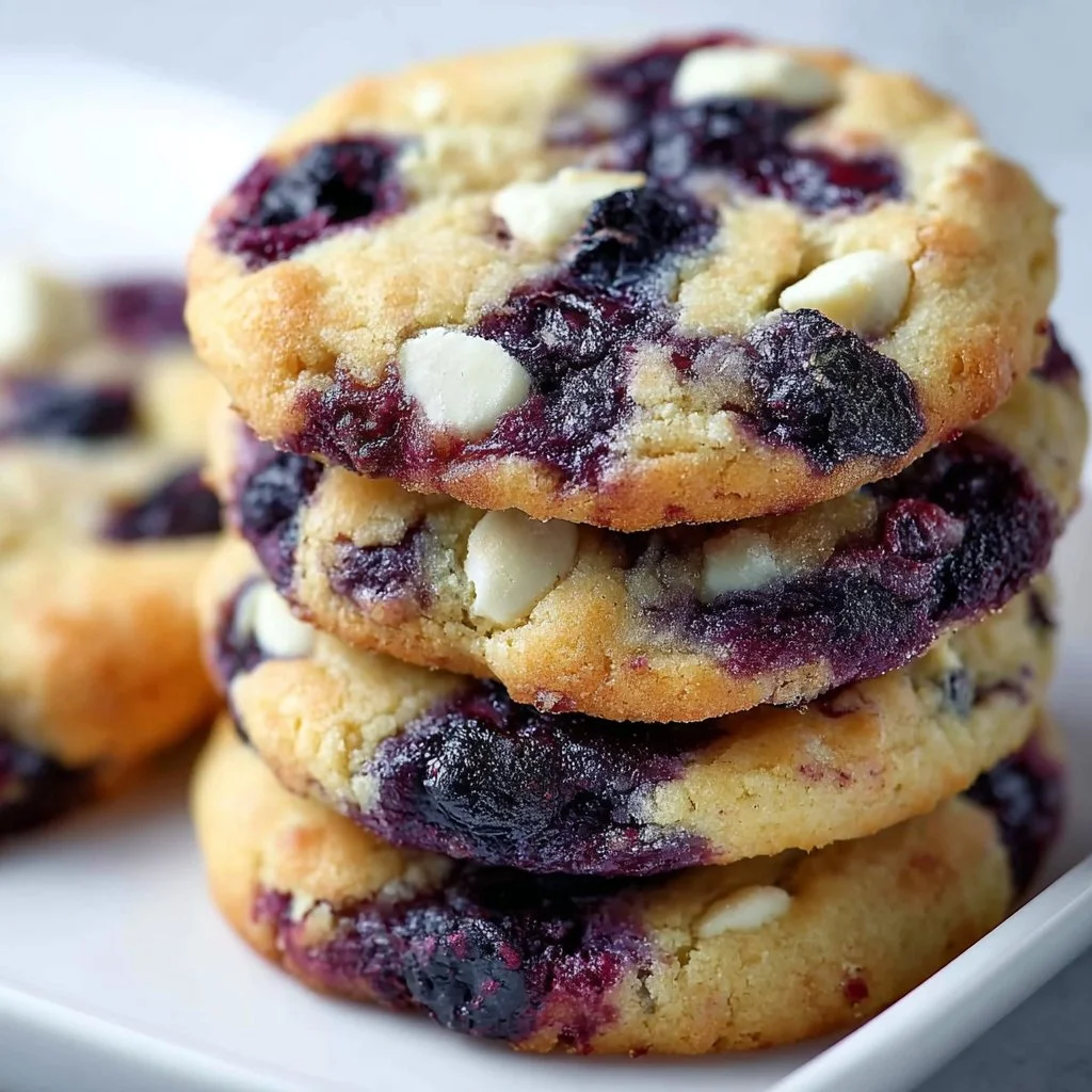 Blueberry Cheesecake Cookies