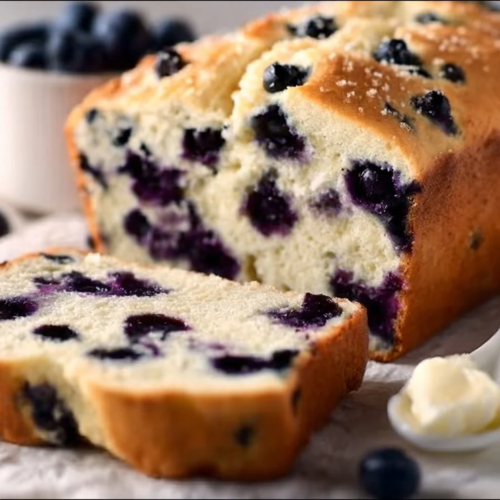 Blueberry Cream Cheese Bread Recipe