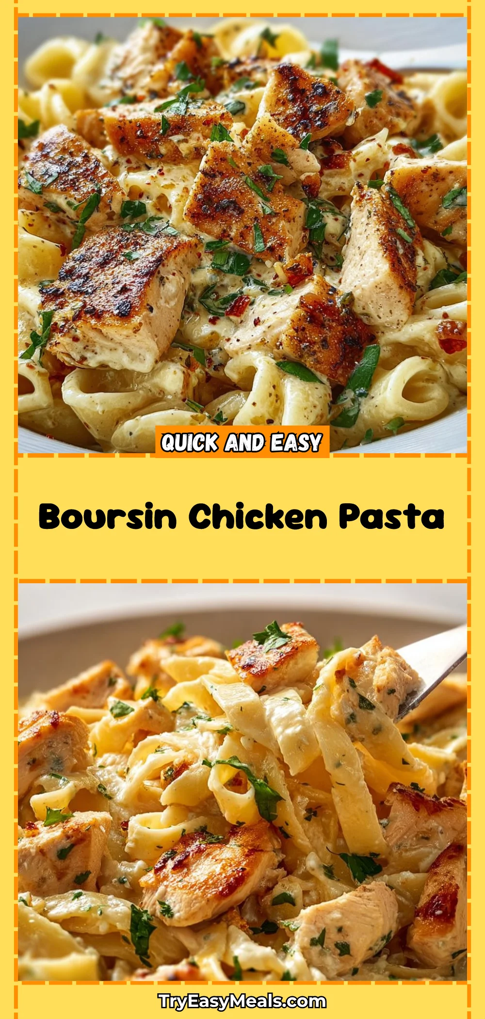 Boursin Chicken Pasta