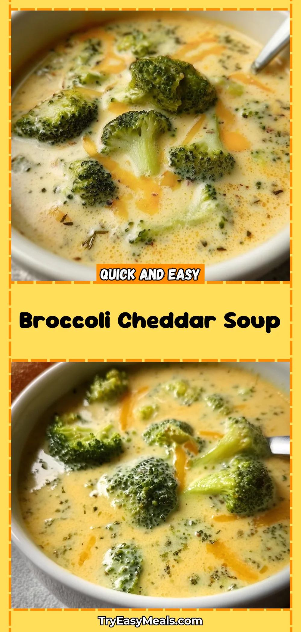 Broccoli Cheddar Soup
